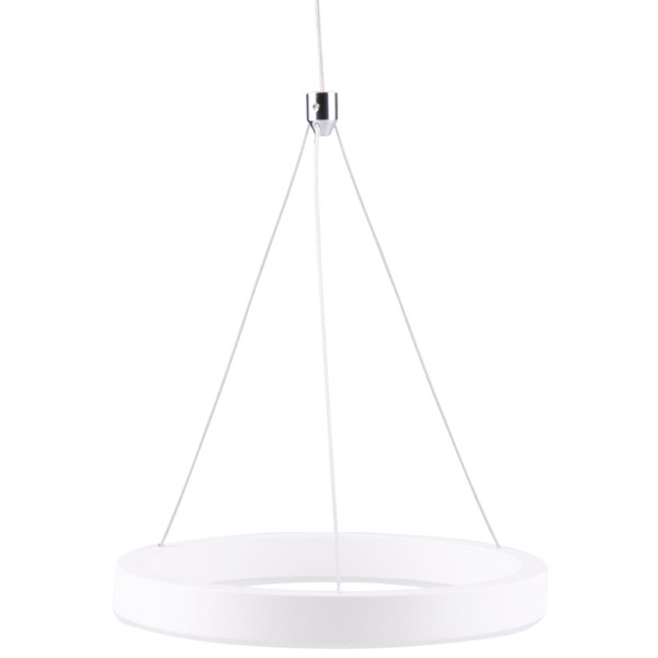 Lampa wisząca FOKKObiała LED 1x9W Neutralna biel 600lm Polux