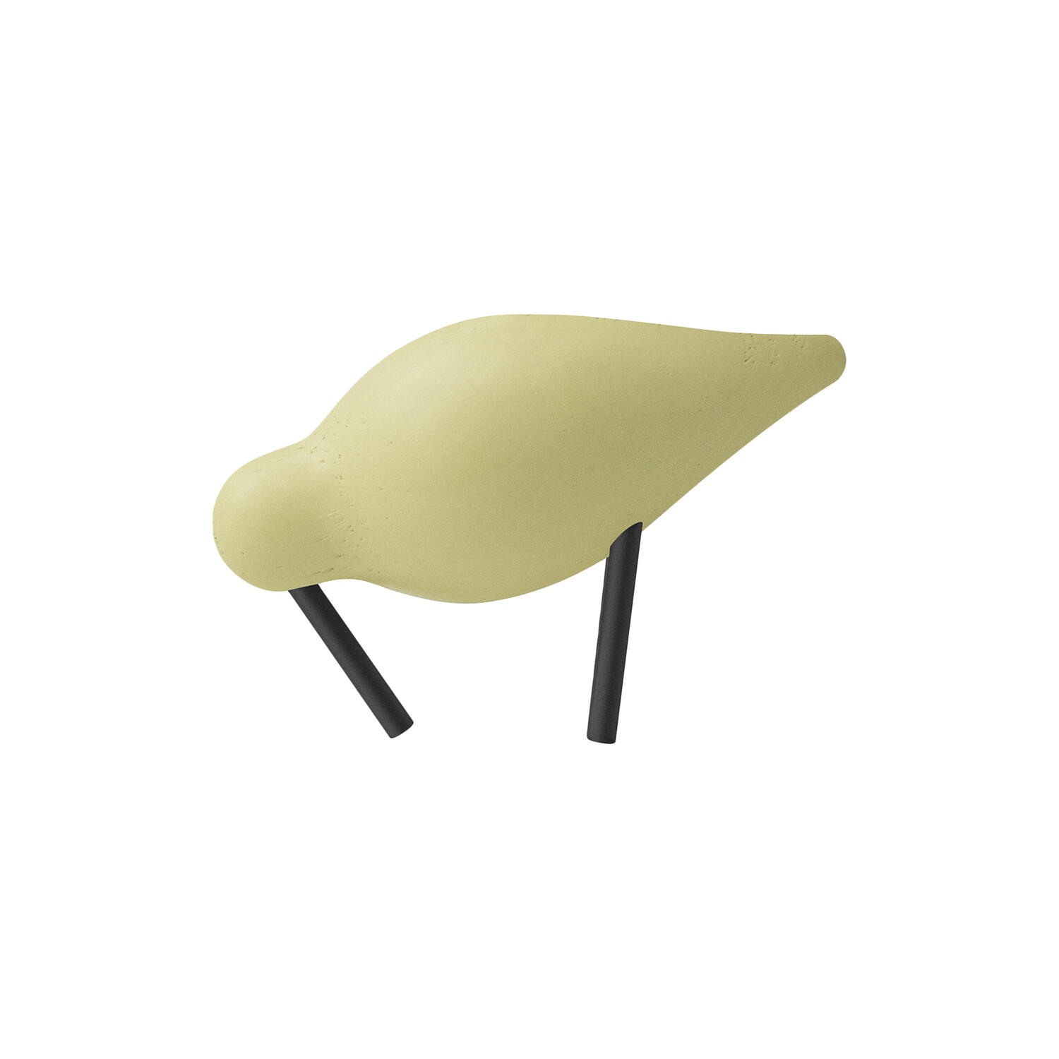Shorebird, light yellow