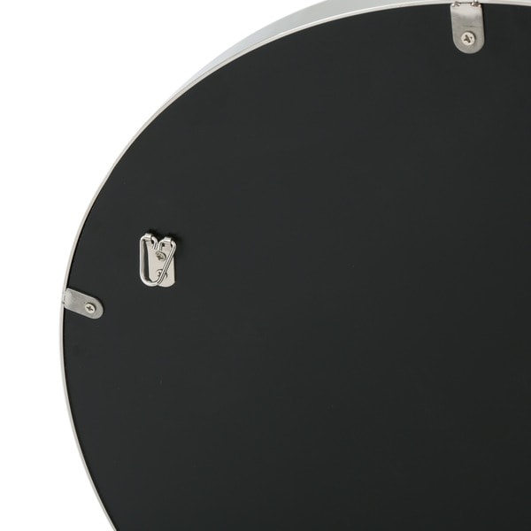 Mimi Circular Wall Mirror by Christopher Knight Home - Silver