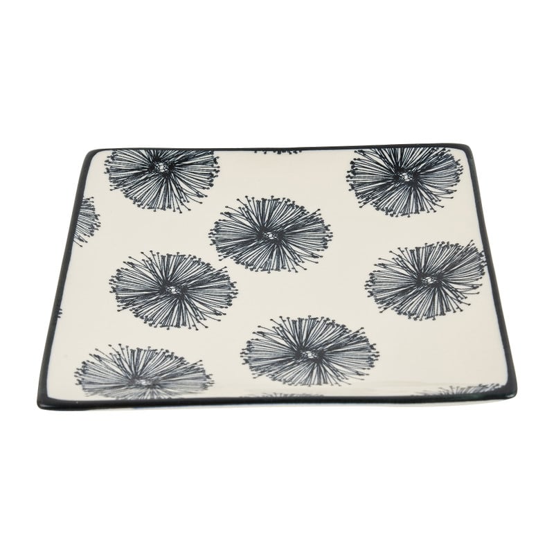 Tapas bord Sevilla - bloemen - 15x15 cm