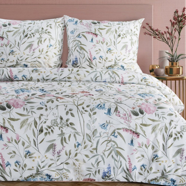 Komplet Pościeli Satynowej SPRING 160x200 Glamour