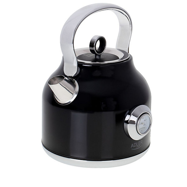 Bouilloire electrique Adler AD 1346B - Puissance 1850-2200W - avec thermomètre 1,7 STRIX Coloris Noire
