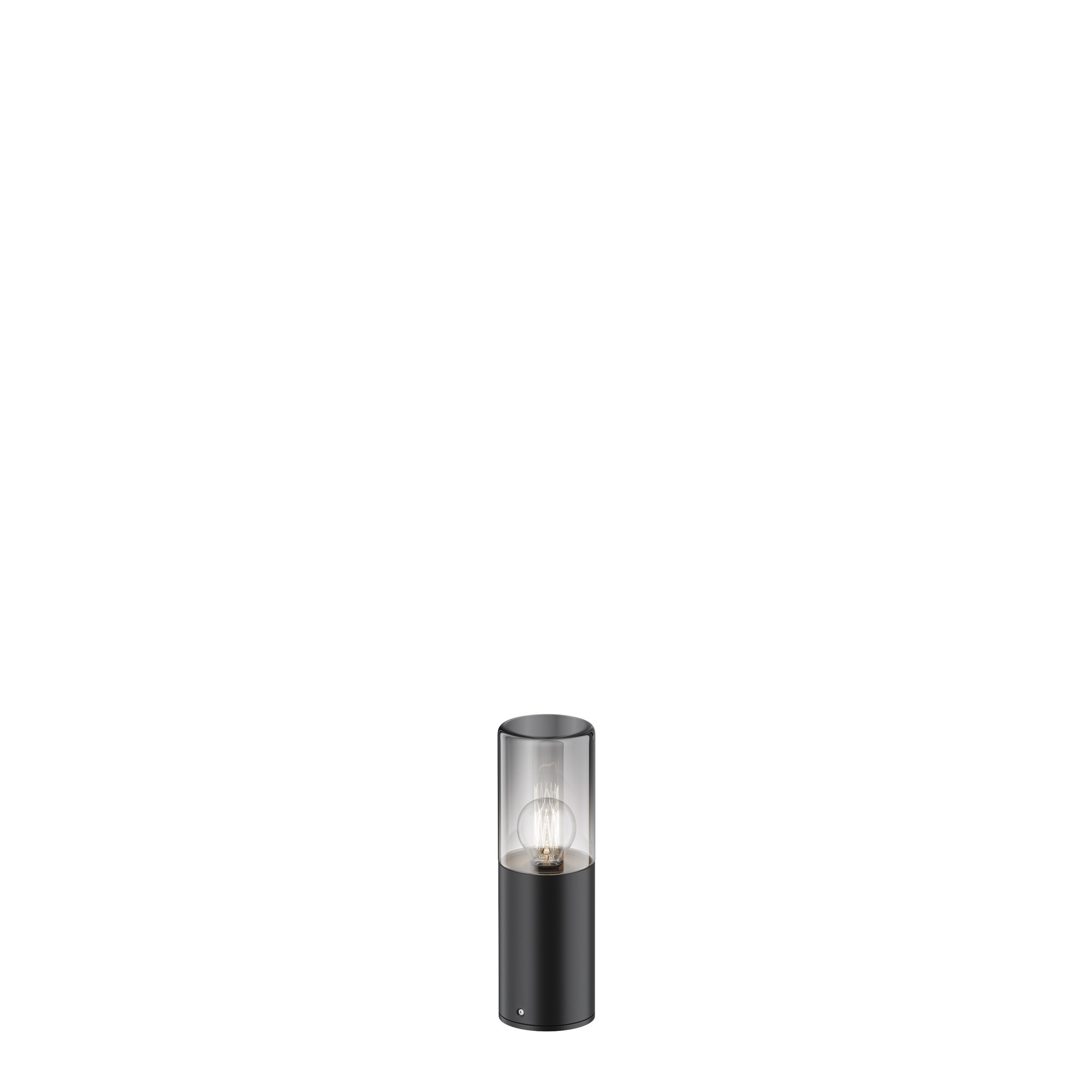 Lampa ogrodowa stojąca grafitowa Amas wys:25 cm 1xE27x60W IP54 Maytoni