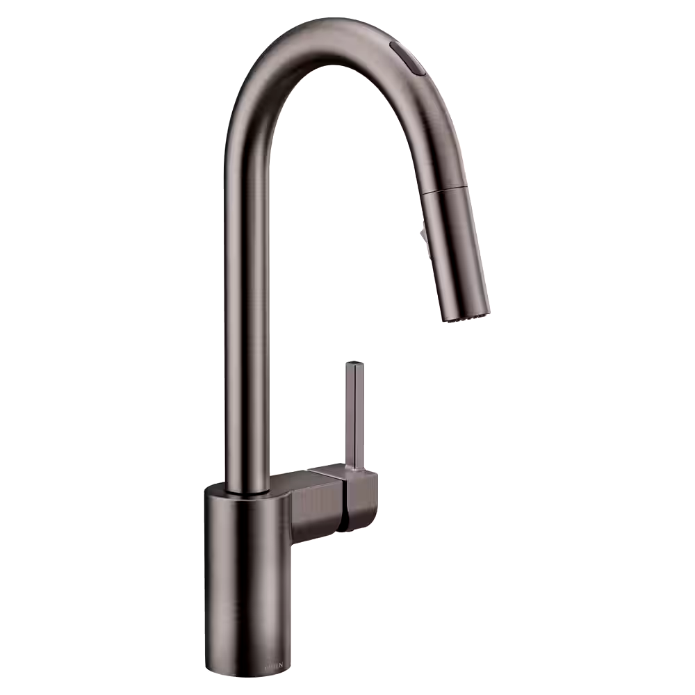 Moen® Align Smart Kitchen Faucet, Black Stainless Steel