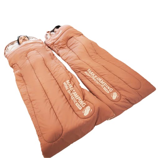 NNETM Warm Oval Sleeping Bag with Hat
