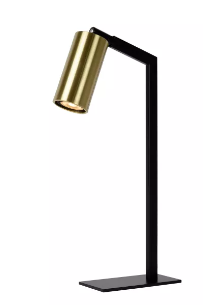 Lampka biurkowaczarno-złota Sybil 1xGU10x35W wys:43cm Lucide