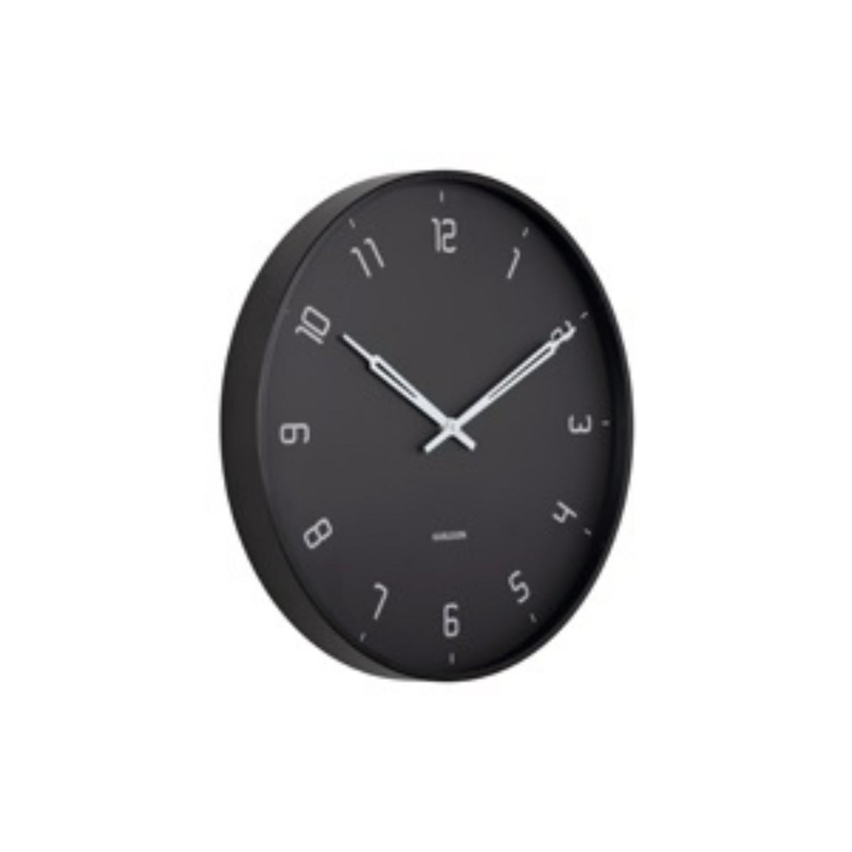 Karlsson wandklok Stark - zwart - Ø40cm