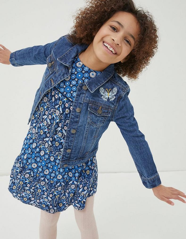 Embroidered Denim Jacket