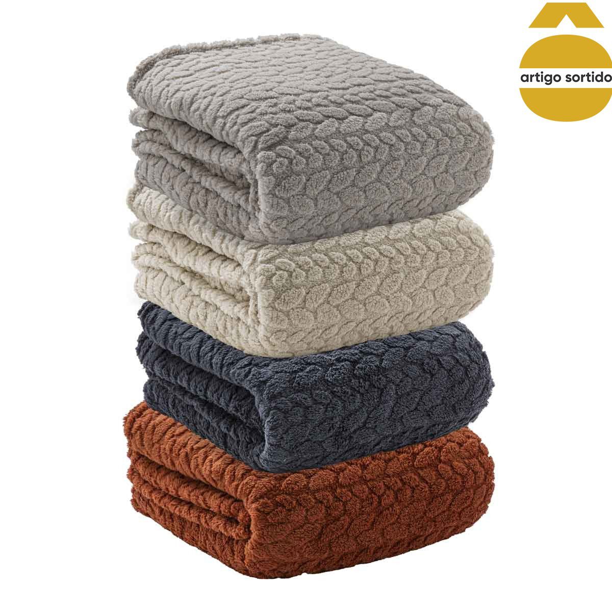 Manta COGNAC BRANDY 150x200cm