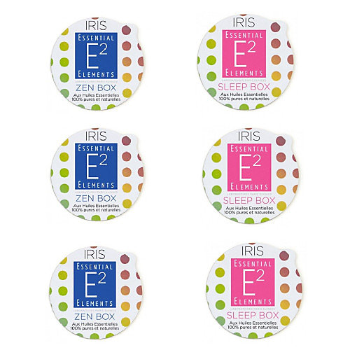 Diffuseur d'huiles essentielles E2 IRIS avec 6 capsules offertes