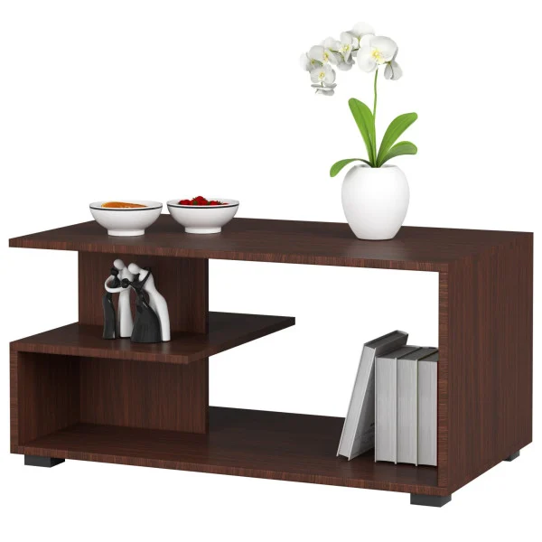 Stolik kawowy AKORD PIN Wenge 90 cm Wenge mat 90x51x45 cm