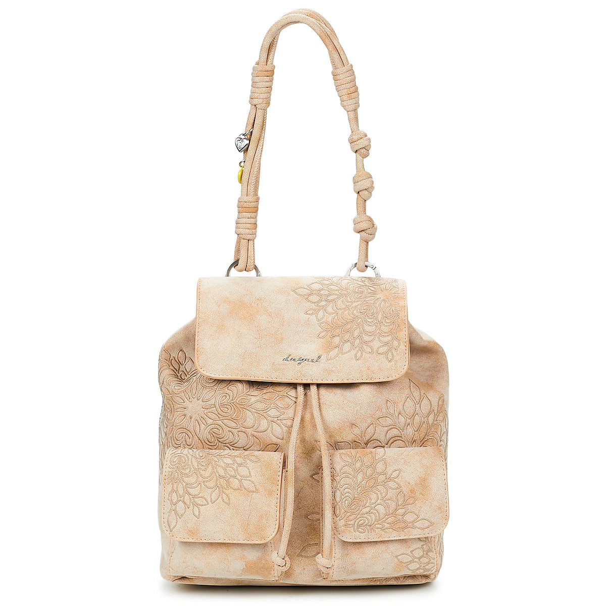 Desigual - BACKPACK SIERRA PRISA MINI - Beige