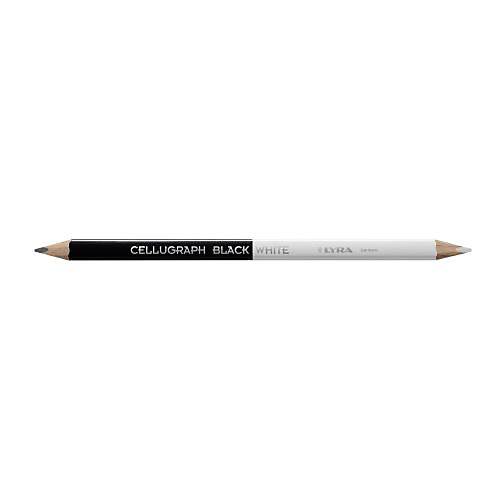 Crayon universel cellugraph black / white - LYRA - L1940204