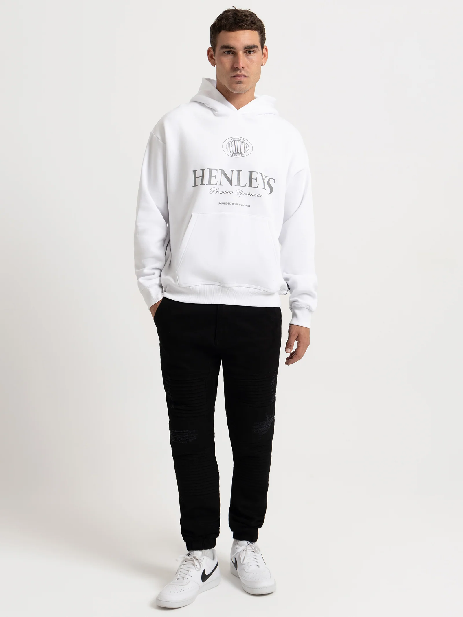 Varsity Reflect Hooded Sweater