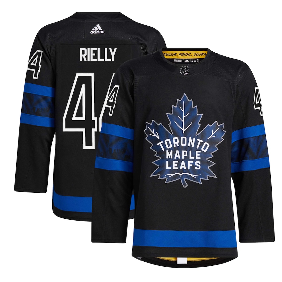 Morgan Rielly Toronto Maple Leafs adidas Alternate Authentic Pro Player - Jersey - Black