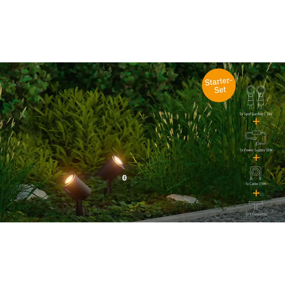 Steinel Starterset LED-prikspot Spot Garden SC 24V