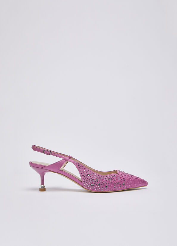Slingback full strass