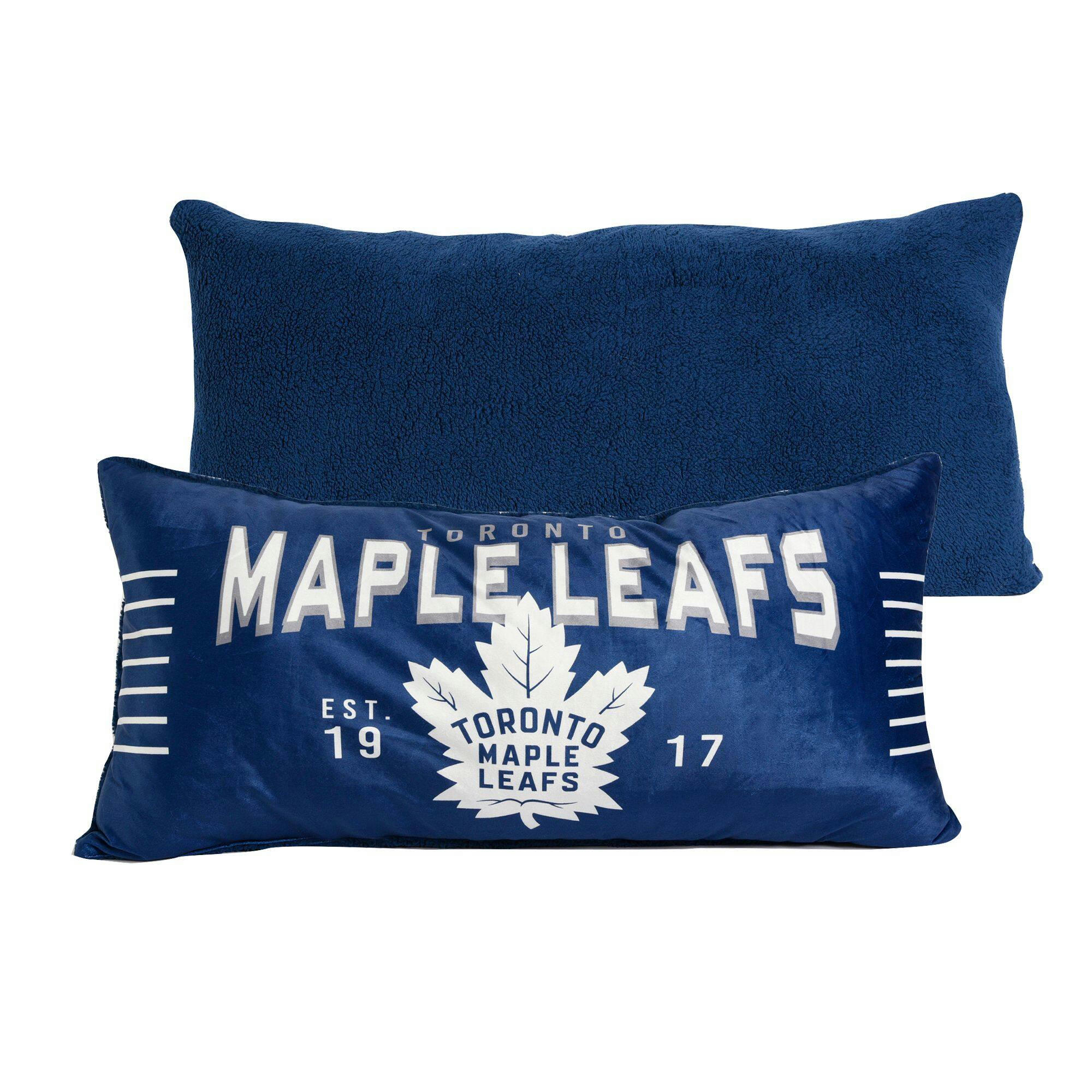 NHL Toronto Maple Leafs Officially Licensed Hockey Body Pillow, 18-in x 36-in