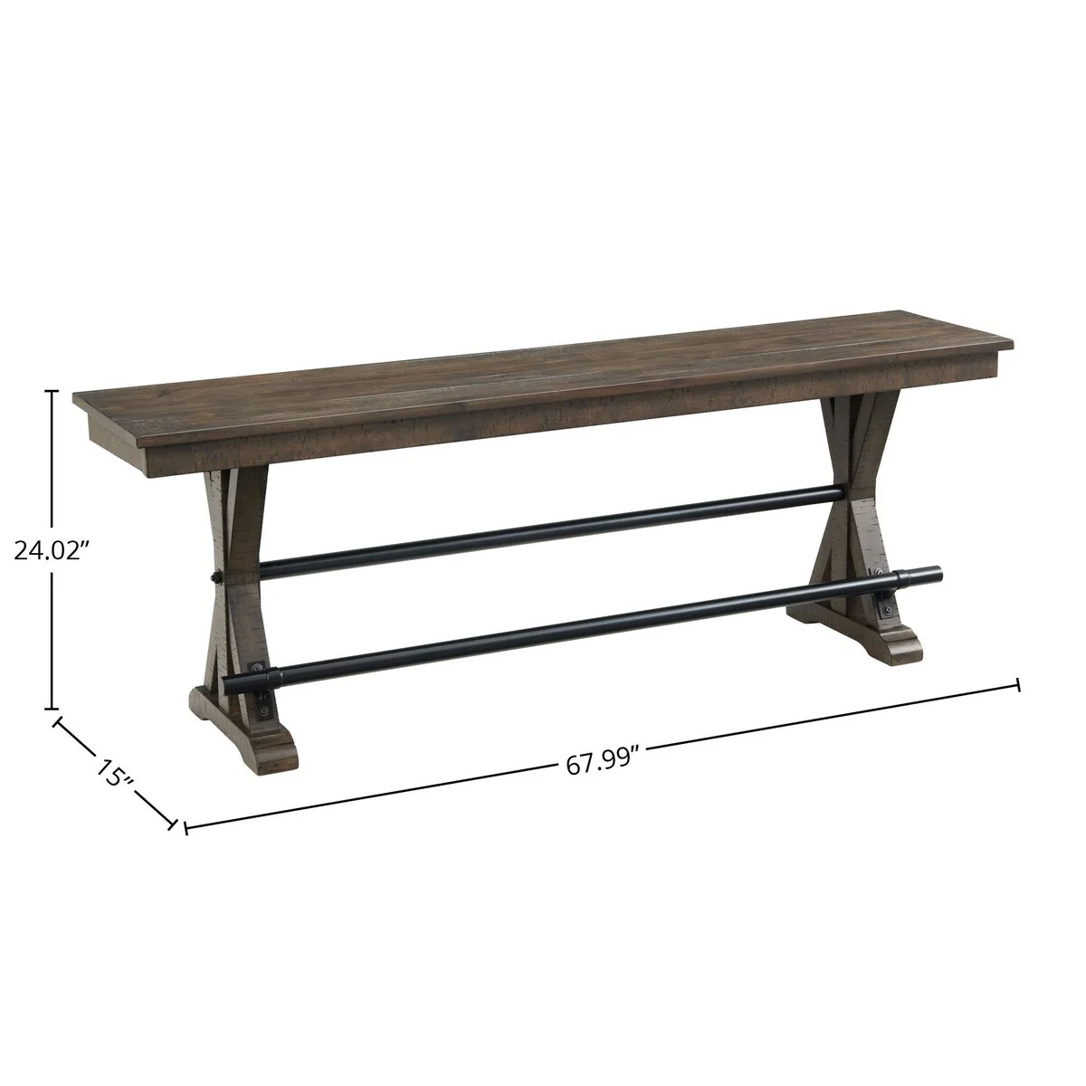 Sullivan Backless Counter Bench, 68