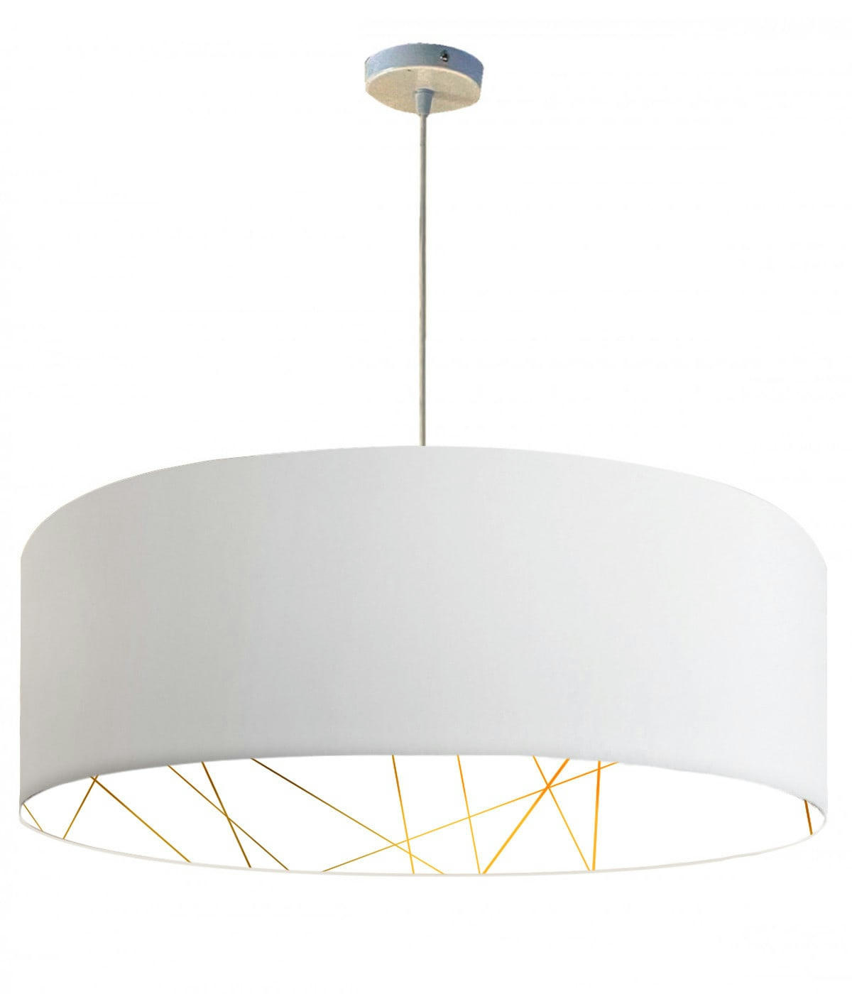 IMPRIMÉ INTÉRIEUR - Suspension imprimée intérieur Linear blanc D: 65 x H: 28