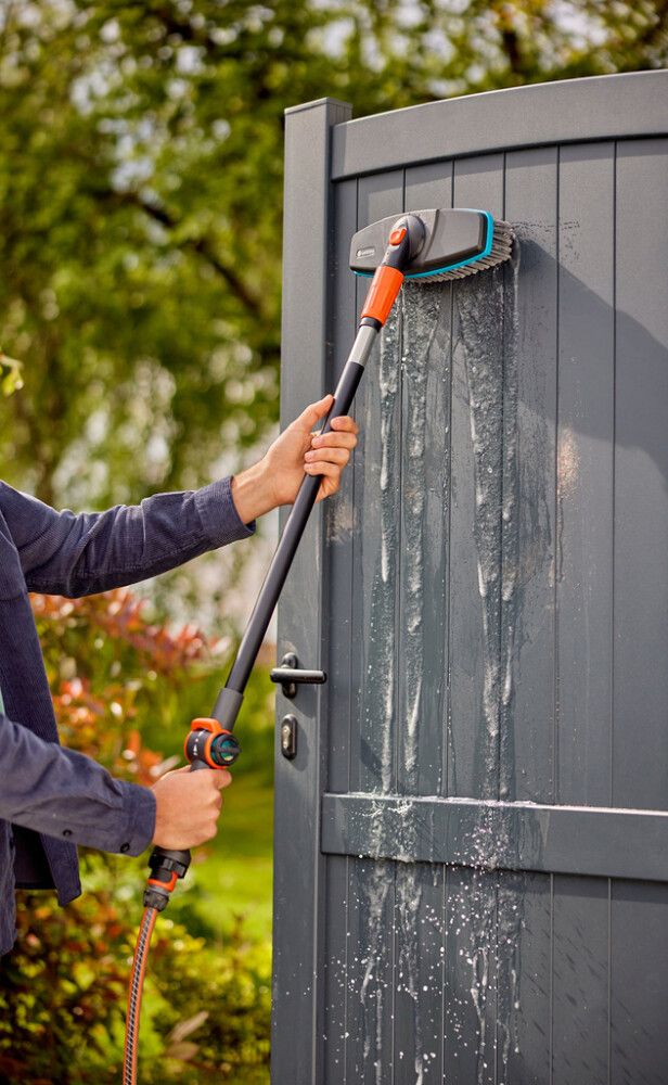 VASKEBØRSTE GARDENA CLEANSYSTEM MYK M