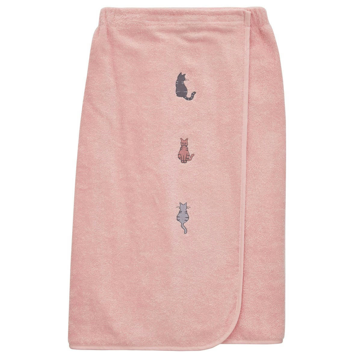 CHAT TOYANT - Paréo de bain en coton Poudre Taille unique