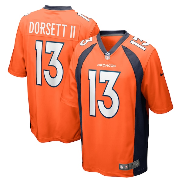 Phillip Dorsett II Denver Broncos Nike Team Game Jersey -  Orange