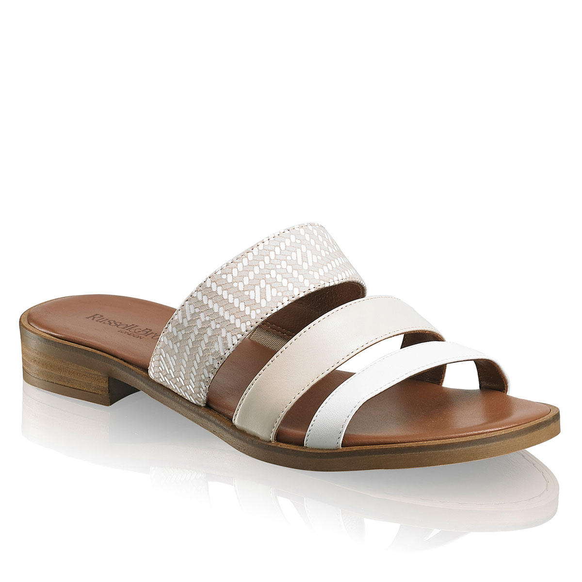 Russell & Bromley BLEEKER Three Strap Slide
