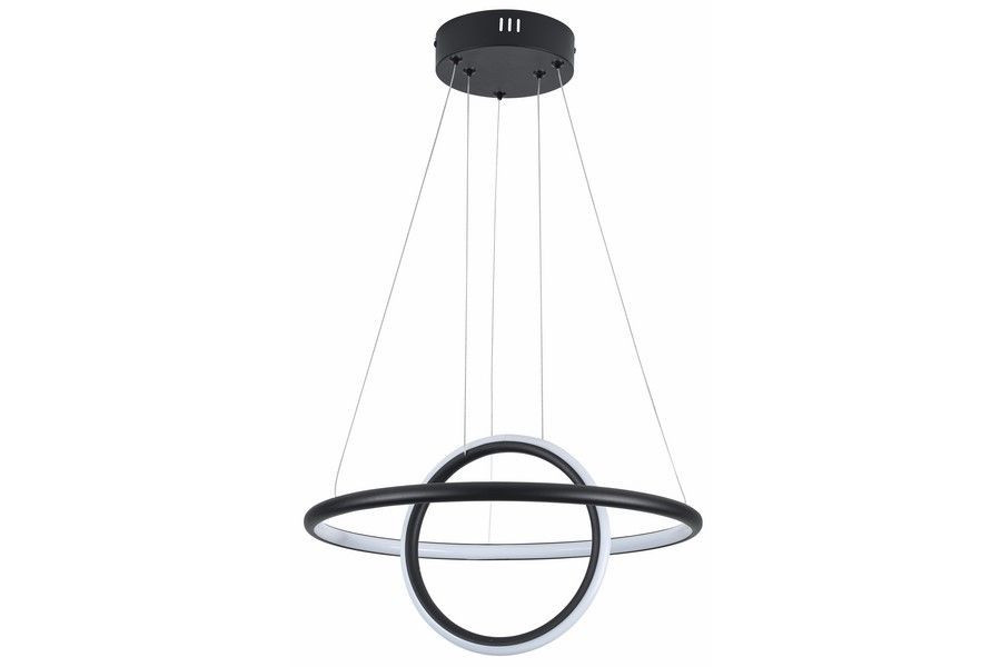 Lampa wisząca Gravity czarna LED 2x36W Neutralna biel 2880lm Reality