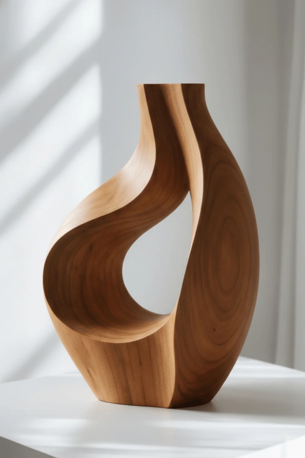 Vase Wood Sculpture #WG055