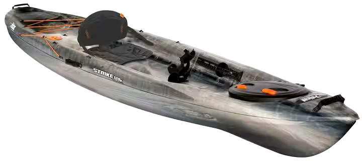 Pelican Strike 120X Angler Fishing 1-Person Kayak, Granite, 12-ft
