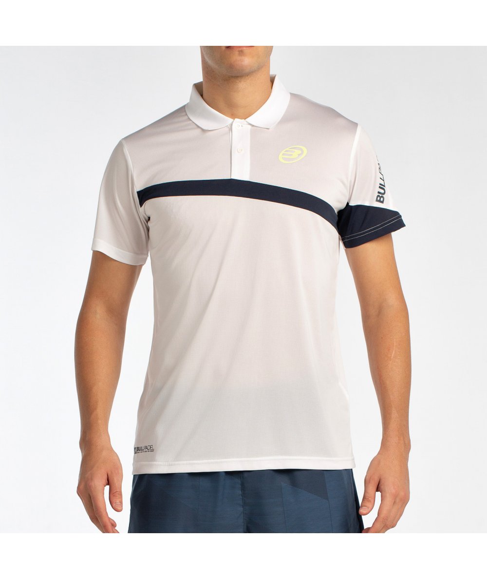 POLO BULLPADEL LUCIR BLANCO