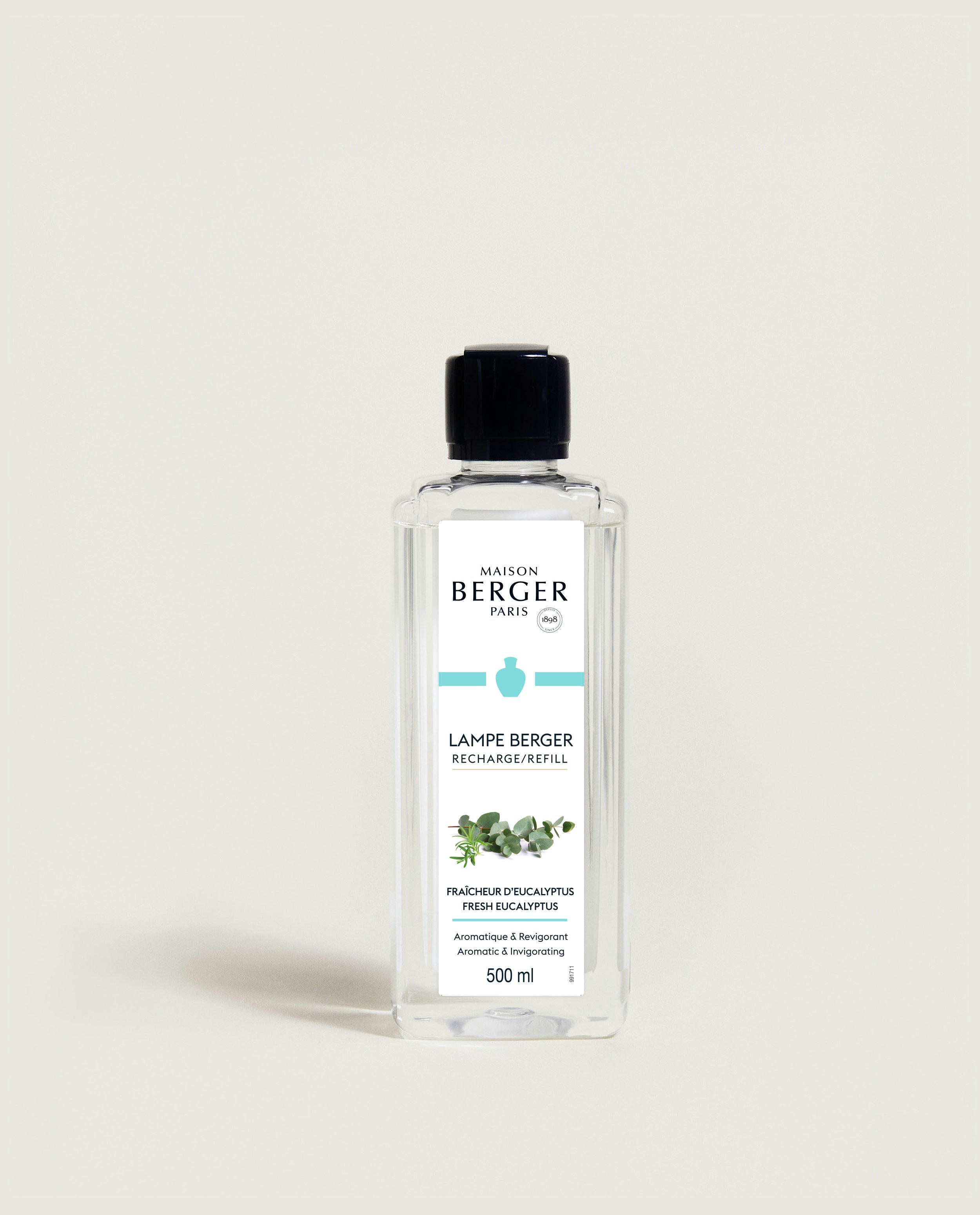 FRAÎCHEUR D'EUCALYPTUS - Recharge lampe Berger Fraîcheur d'Eucalyptus 500ml