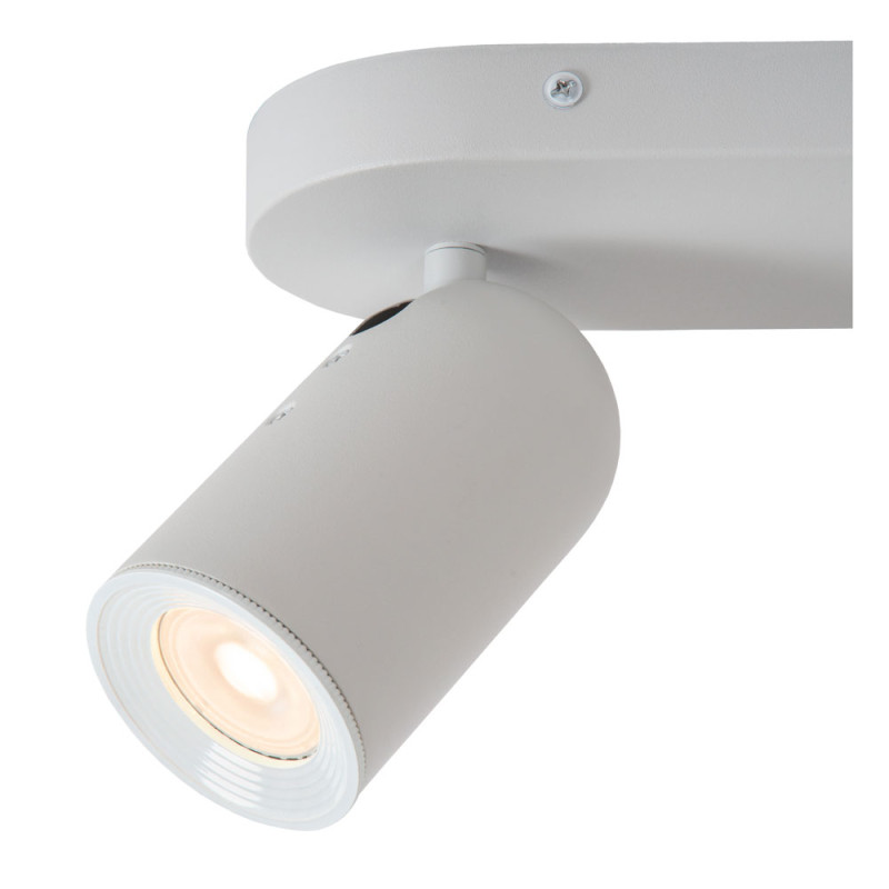 Spot LED Punch blanc GU10 2 x 35 W LUCIDE