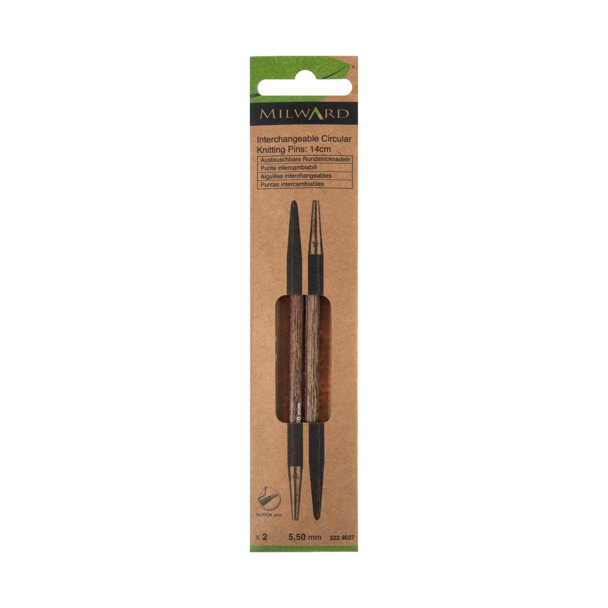 Milward 5.5mm Circular Interchangeable Knitting Needles