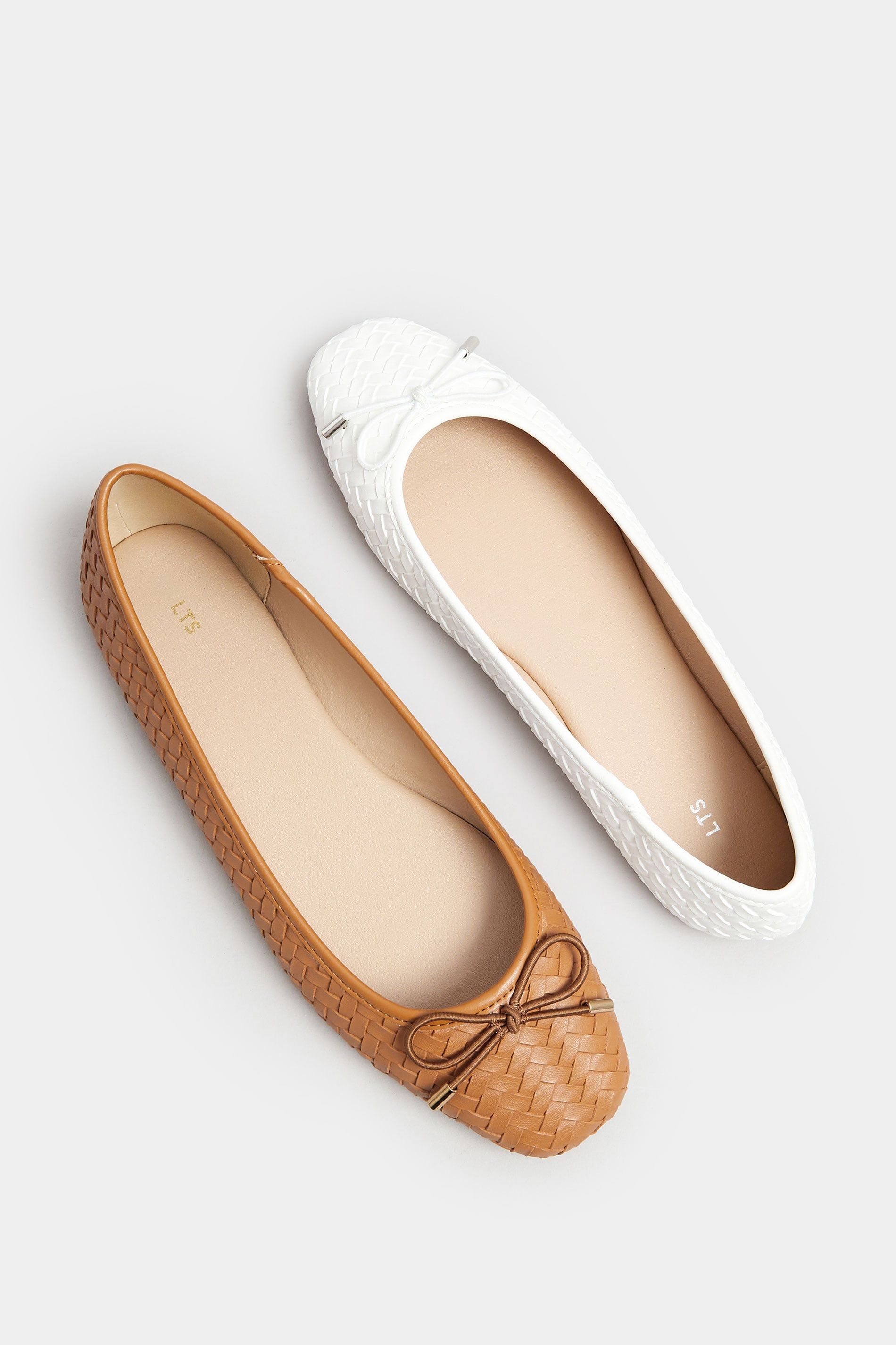 Long Tall Sally Woven Ballerina Pumps