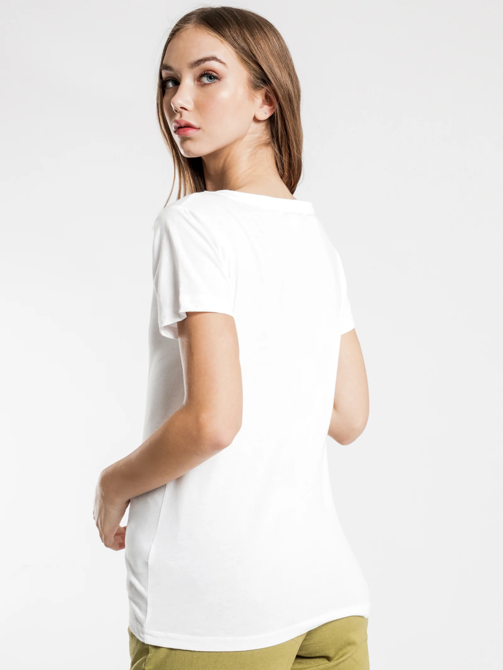 Jamie Basic Scoop Neck T-Shirt