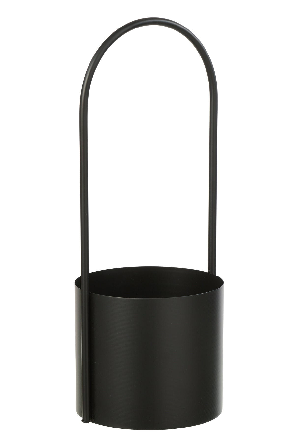 J-Line bloempot - ijzer - zwart - extra large