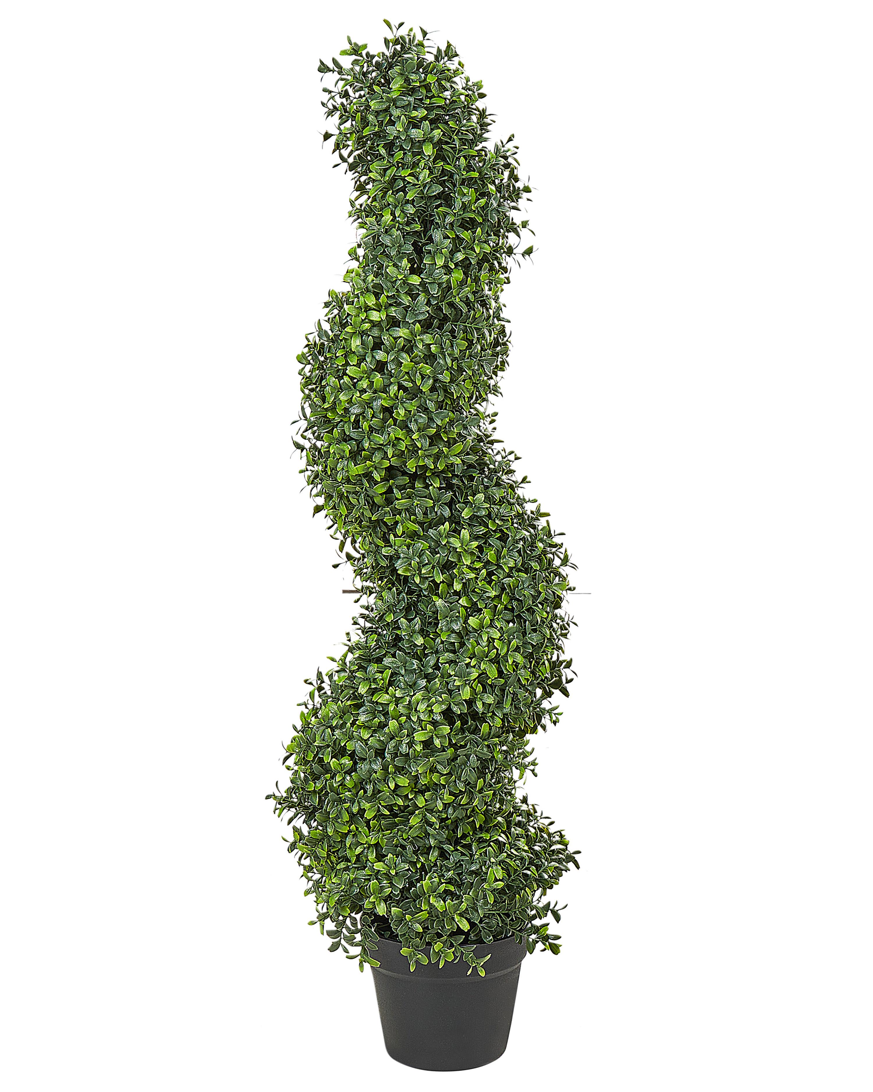 Artificial Plant BUXUS SPIRAL TREE 158 cm Green
