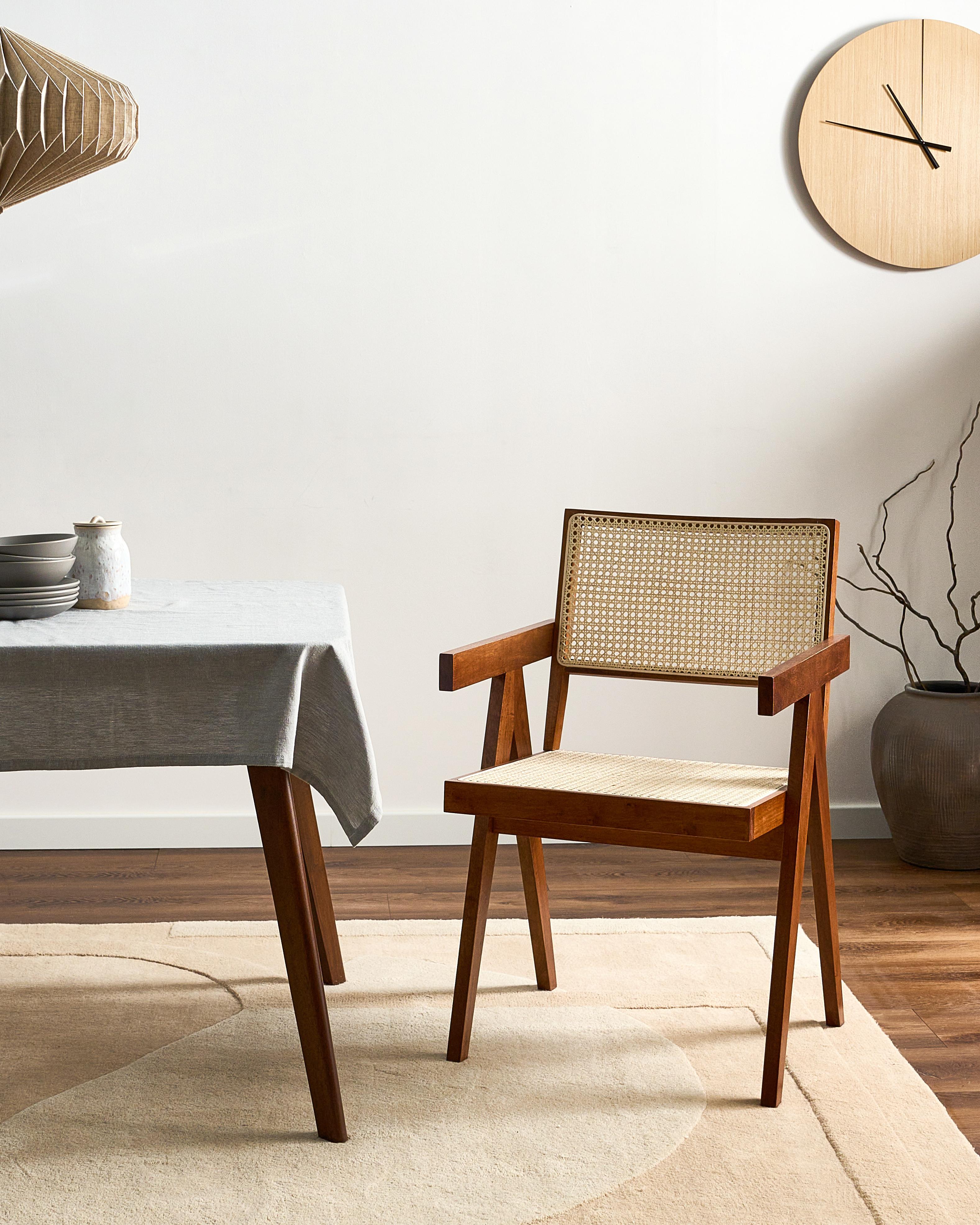 Dining Chair WESTBROOK Wood Brown
