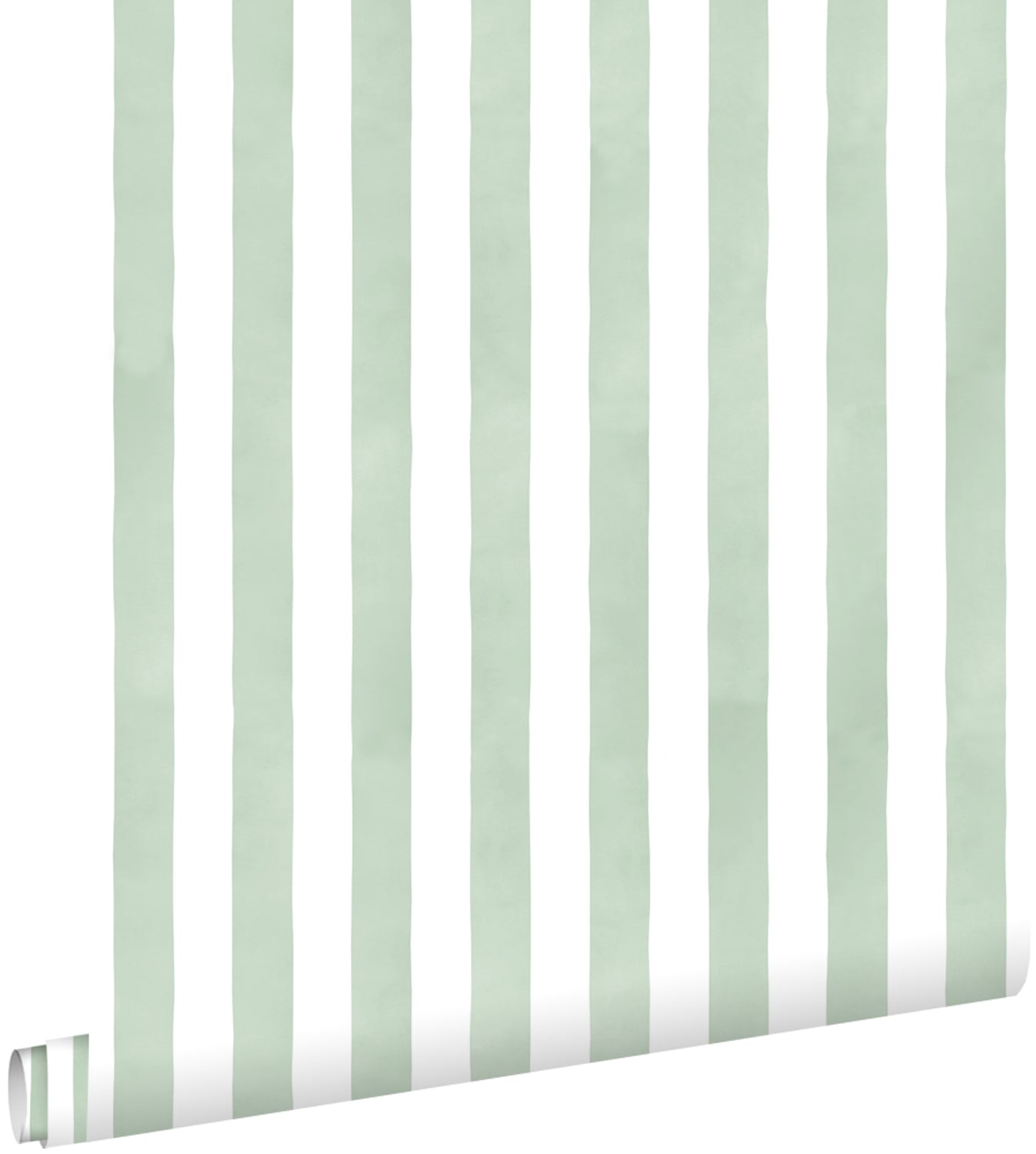 ESTAhome behang strepen groen en wit - 53 cm x 10.05 m - 131303