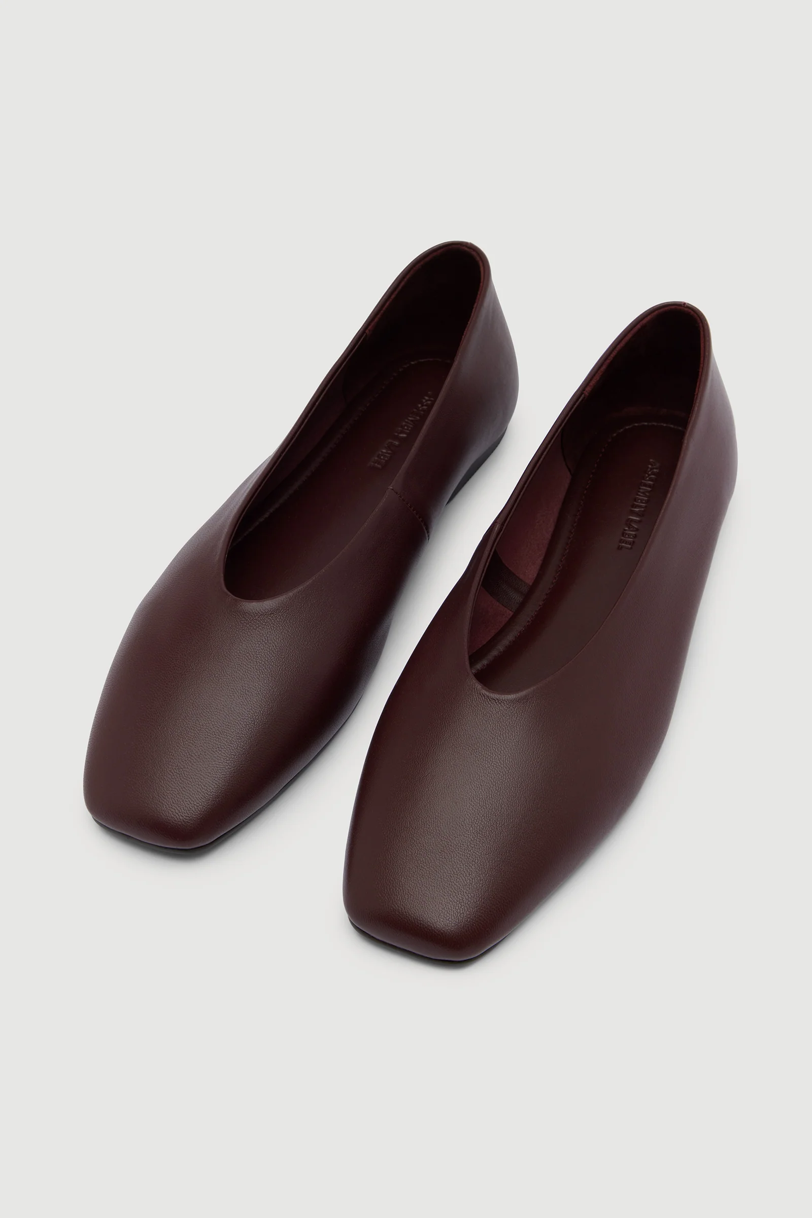 Andrea Leather Ballet Flat