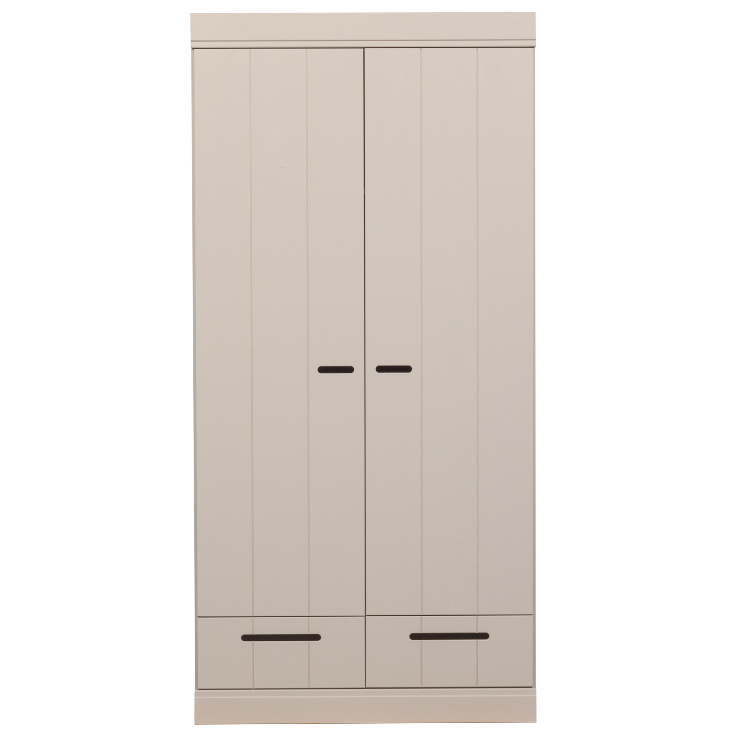 WOOOD 2 deurs kledingkast Connect met lade - Grenen - Dust - 195x94x53