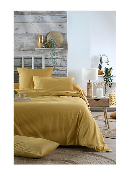 Drap housse percale en coton Nuage