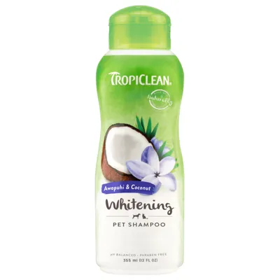 TropiClean Awapuhi & Coconut Whitening Shampoo for Pets