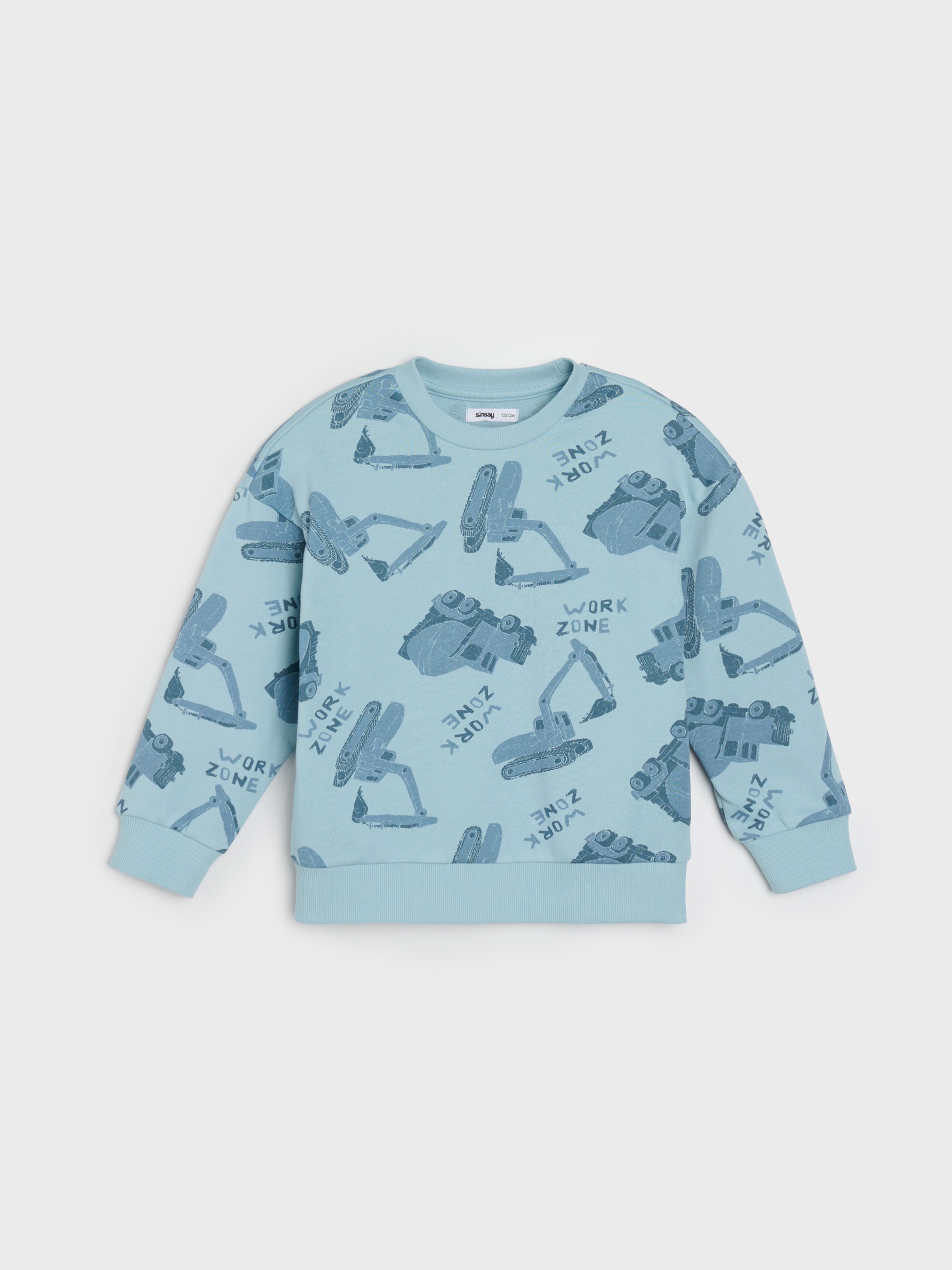 Bluza z nadrukiem koparek