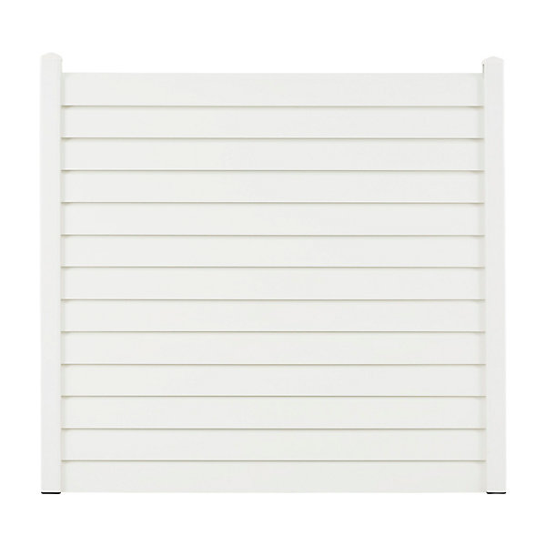 Chapeau pour poteau arrondi pvc blanc