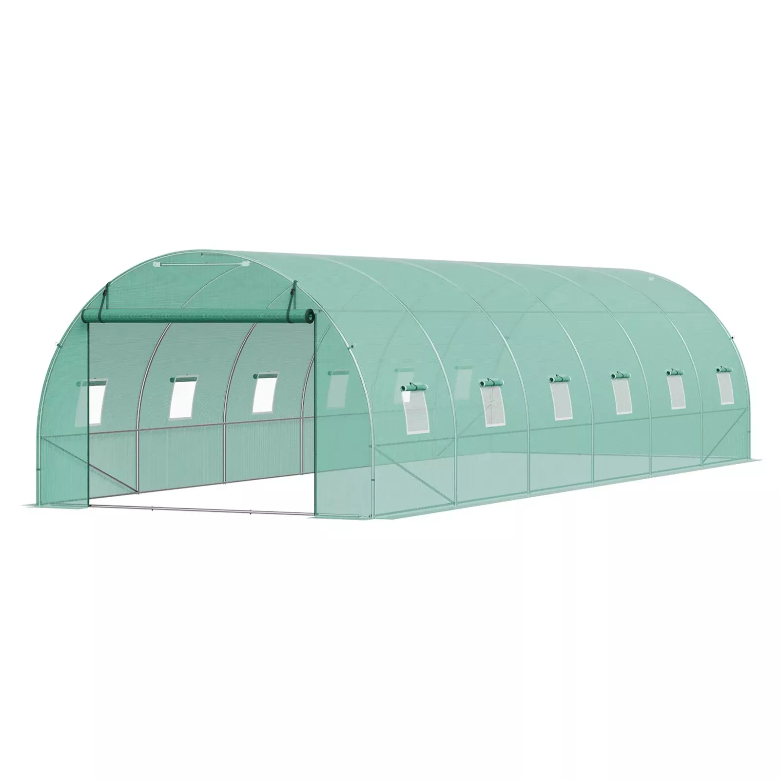 Tunel foliowy ogrodowy szklarnia 26m2 8.9x2.95x2.25 m