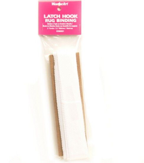 Wonderart Rug Binding 3 Yards Natural