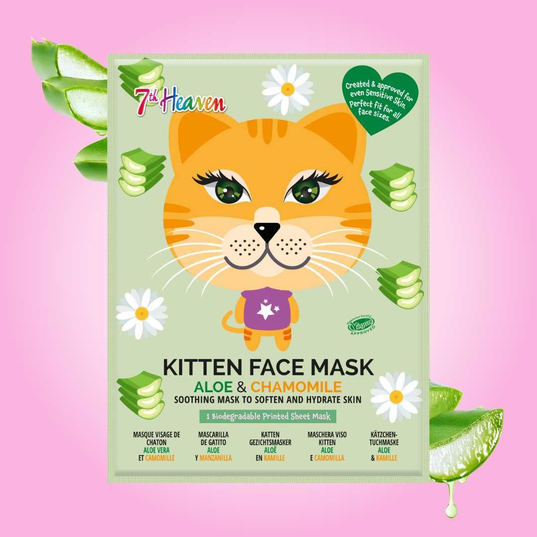 7th Heaven Purr - Roar - Glow - Animal Sheet Mask Set